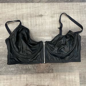 La Senza Wet Look Bra Top